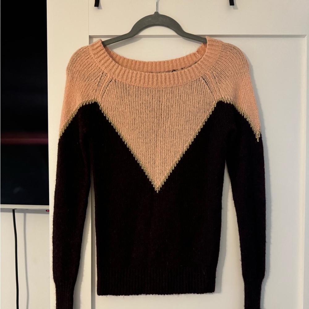 Princess Vera wang XS purple and pink sweater